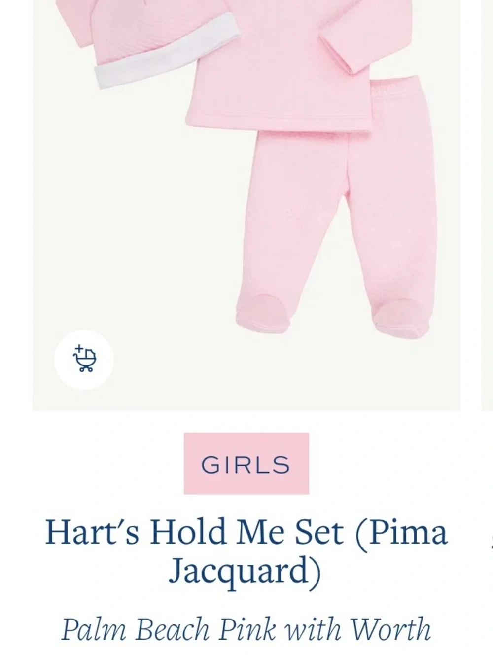 Beaufort Bonnet Company Newborn Baby Girl 3 Piece Set